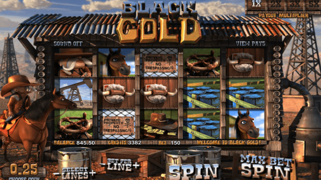 Онлайн автомат Black Gold