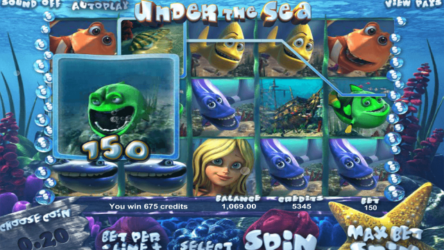 Популярный автомат Under The Sea