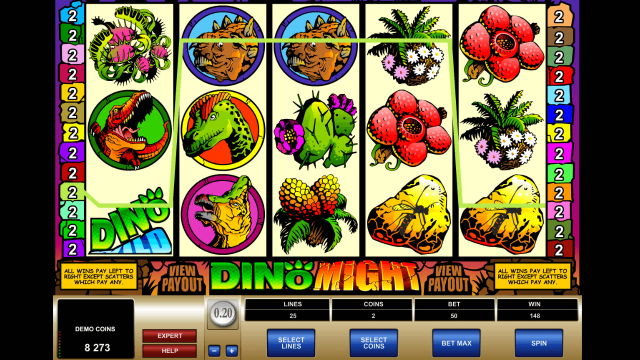 Игровой слот Dino Might