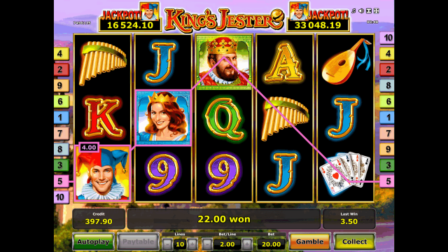 Игровой аппарат King's Jester