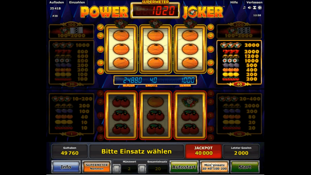 Игровой автомат Power Joker