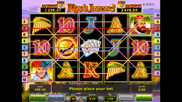 Игровой слот King's Jester