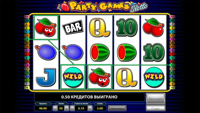 Игровой аппарат Party Games Slotto