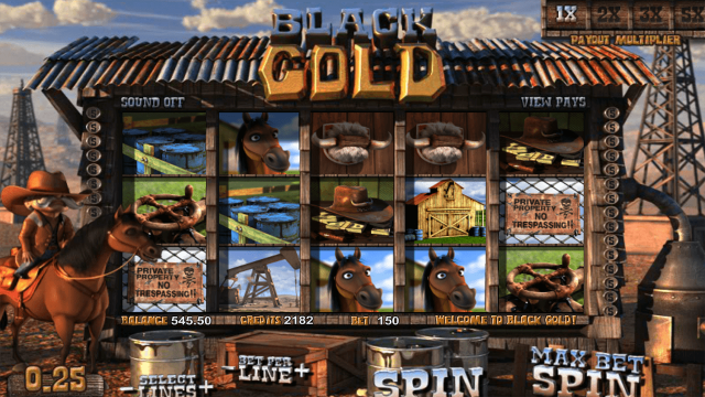 Онлайн слот Black Gold