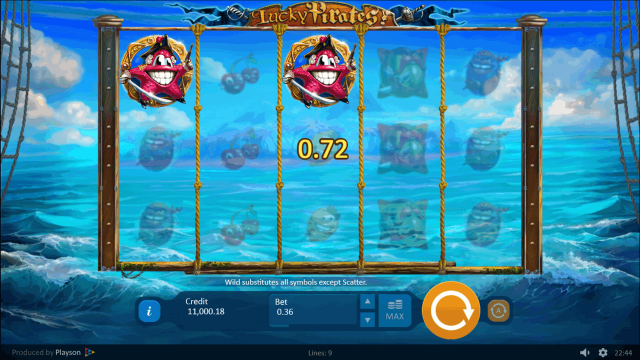 Игровой слот Lucky Pirates!