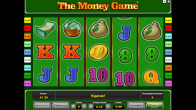 Игровой слот The Money Game