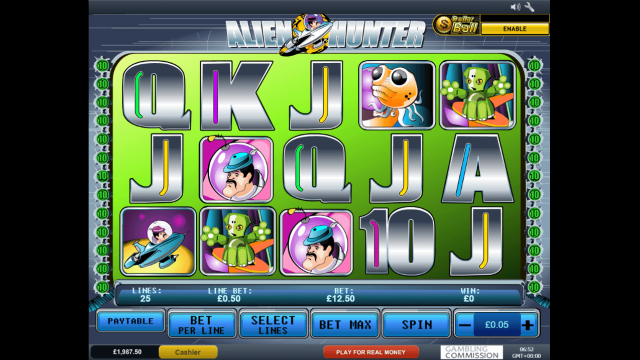 Игровой слот Alien Hunter