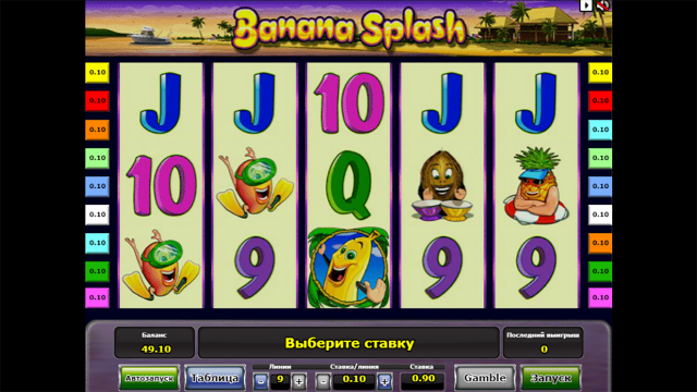 Онлайн слот Banana Splash