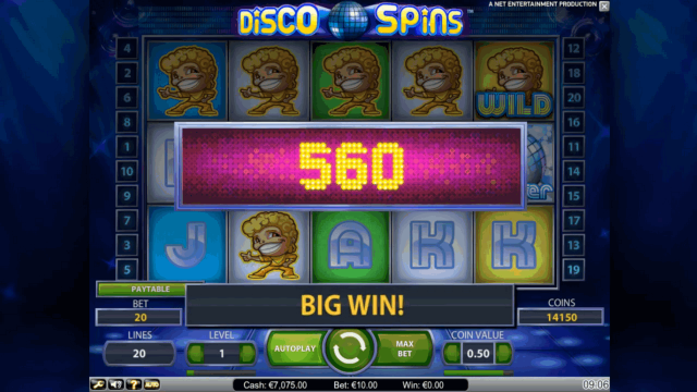 Игровой автомат Disco Spins
