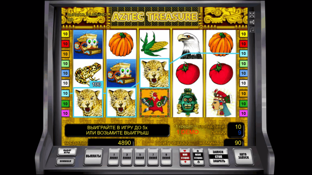 Игровой аппарат Aztec Treasure