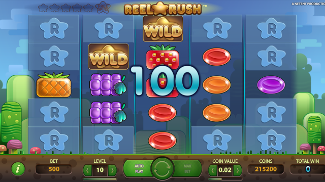 Игровой автомат Reel Rush
