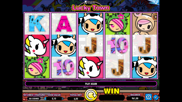 Популярный автомат Tokidoki Lucky Town