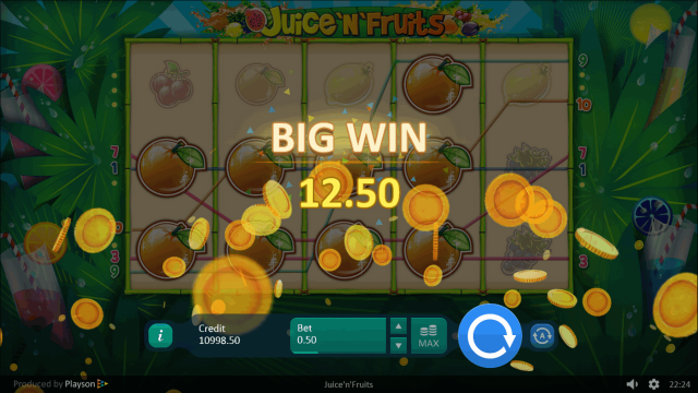 Онлайн слот Juice 'N' Fruits