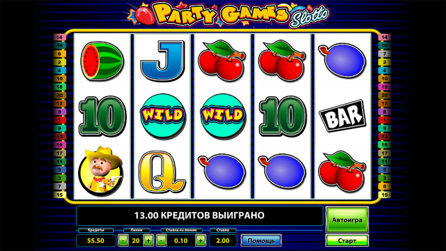 Игровой автомат Party Games Slotto