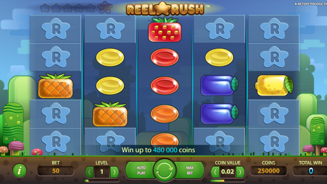Онлайн слот Reel Rush