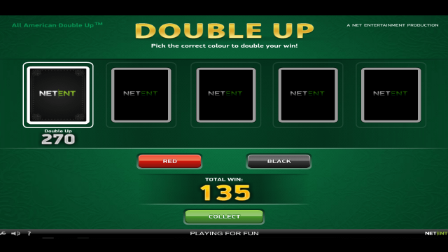 Онлайн аппарат All American Double Up