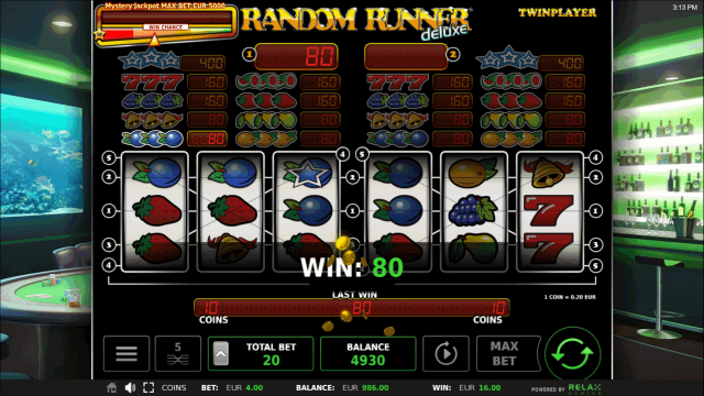 Популярный аппарат Random Runner Deluxe