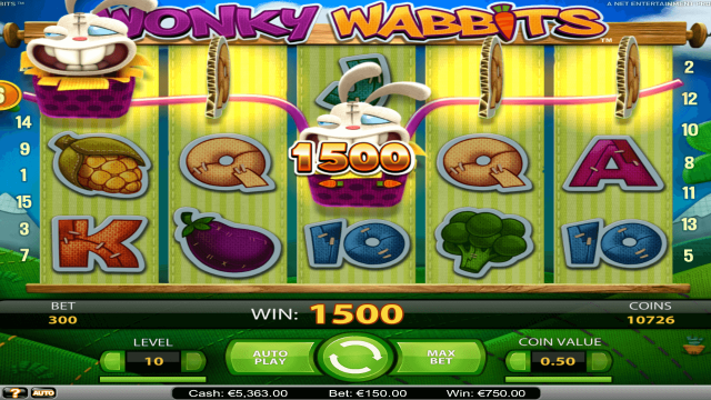 Онлайн аппарат Wonky Wabbits