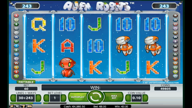 Онлайн слот Alien Robots