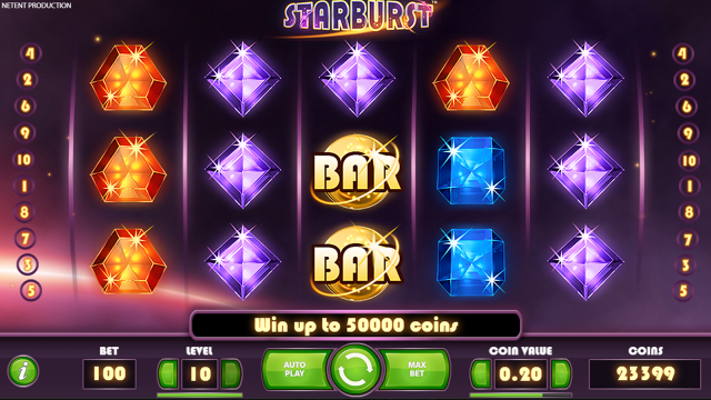 Онлайн слот Starburst