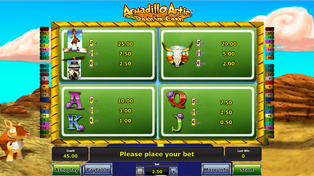 Игровой слот Armadillo Artie