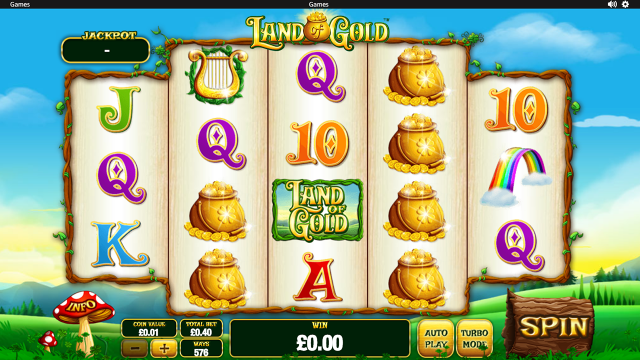 Игровой слот Land Of Gold