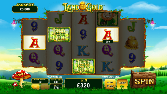 Онлайн автомат Land Of Gold