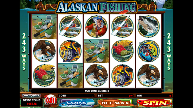 Популярный автомат Alaskan Fishing