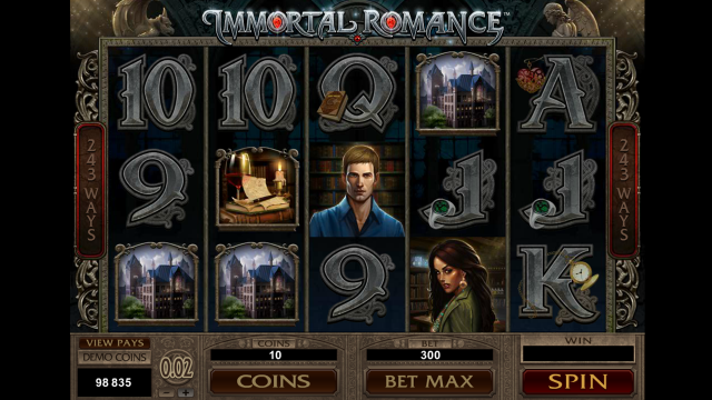Игровой слот Immortal Romance
