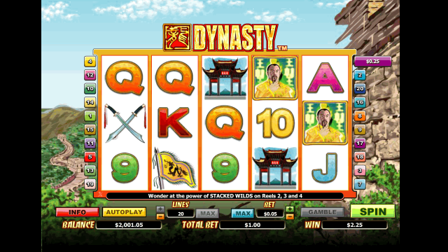 Игровой слот Dynasty
