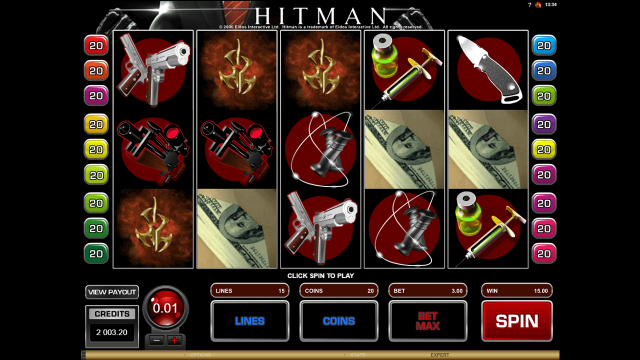 Игровой слот Hitman