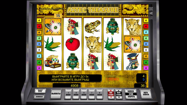 Онлайн автомат Aztec Treasure