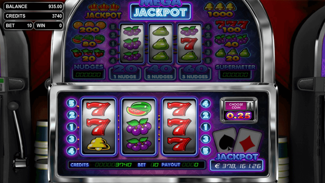 Популярный аппарат Mega Jackpot